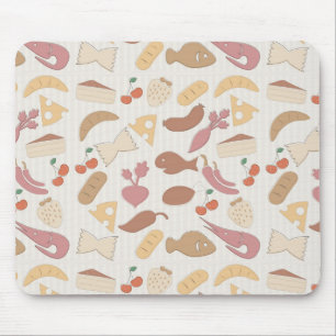 Mousepad Teste padrão 2 da comida