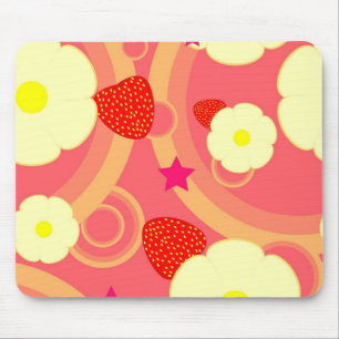 Mousepad Teste padrão 2 da morango