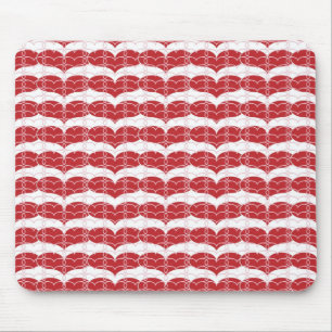 Mousepad Teste padrão 2 do coração