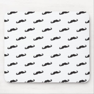 Mousepad Teste padrão 2 do hipster do bigode