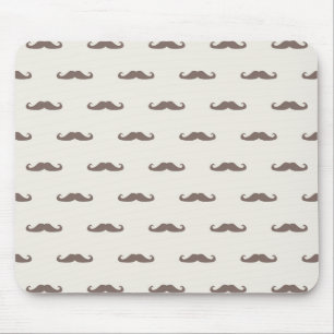 Mousepad Teste padrão 3 do hipster do bigode