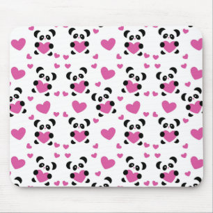 Mousepad Teste padrão ao dia do amor
