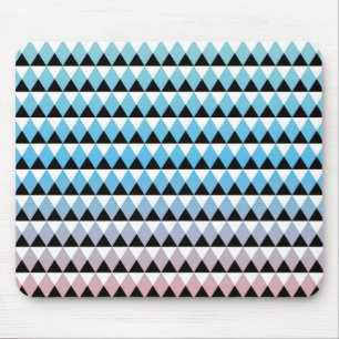Mousepad Teste padrão asteca tribal de Ombre