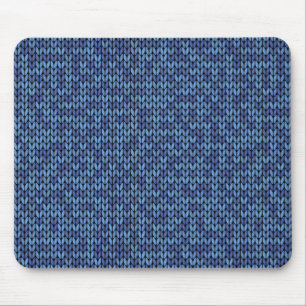Mousepad Teste padrão azul da malha