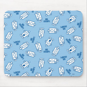 Mousepad Teste padrão azul do lance da emoção do Sr.