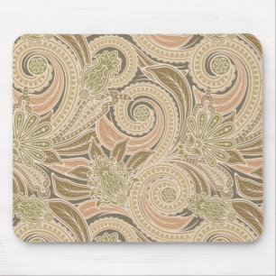 Mousepad Teste padrão bonito de paisley