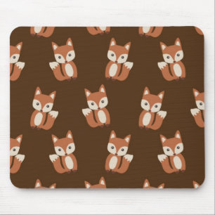 Mousepad Teste padrão bonito do Fox