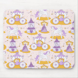 Mousepad teste padrão com uma princesa