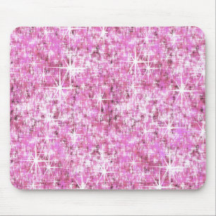 Mousepad Teste padrão cor-de-rosa do brilho