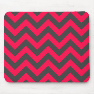 Mousepad Teste padrão cor-de-rosa e cinzento de néon de