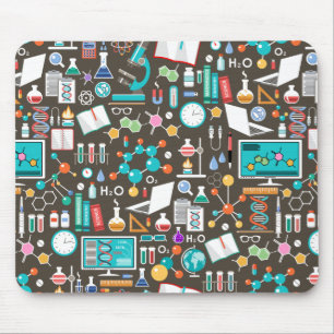 Mousepad Teste padrão da ciência/química