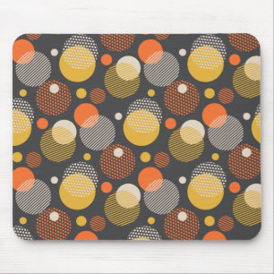 Mousepad Teste padrão da listra das bolinhas