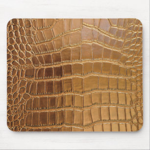 Mousepad Teste padrão da pele animal do couro do crocodilo