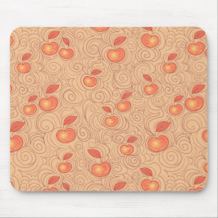 Mousepad Teste padrão das maçãs