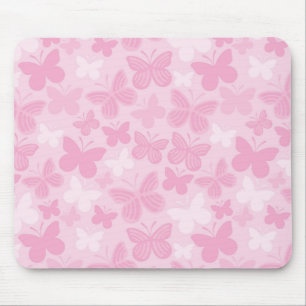 Mousepad Teste padrão de borboleta