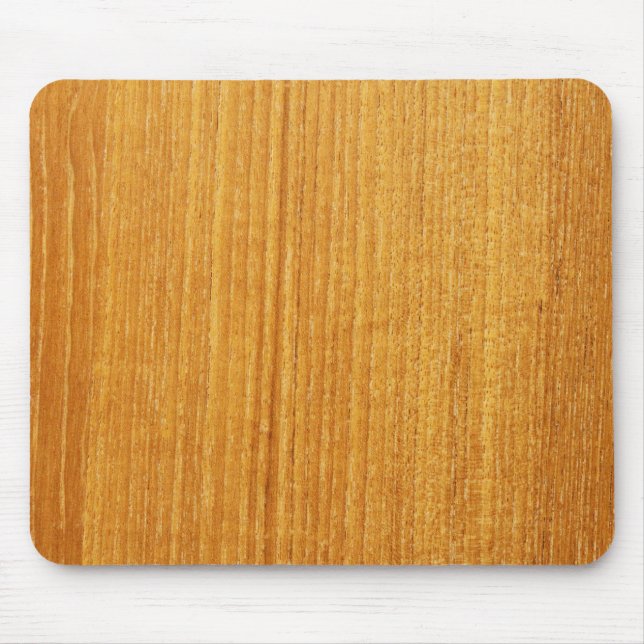 Mousepad Teste padrão de madeira da grão (Frente)