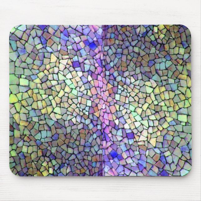 Mousepad Teste padrão de mosaico (Frente)