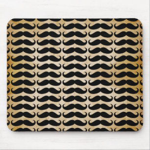 Mousepad Teste padrão de muitos bigodes