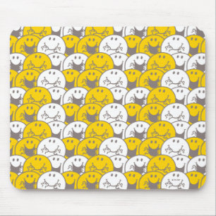Mousepad Teste padrão de piscamento dos sorrisos do Sr.