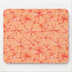 Mousepad Teste padrão de Sputnik do meio século, máscara