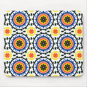 Mousepad Teste padrão de Suzani