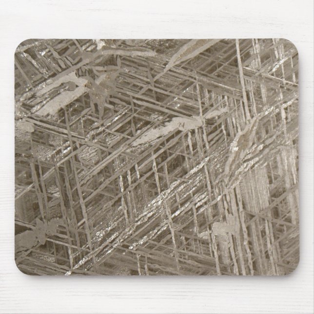 Mousepad Teste padrão de Widmanstätten (Frente)