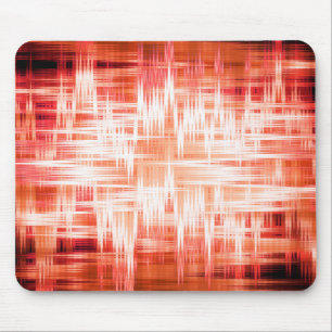 Mousepad Teste padrão de ziguezague vermelho
