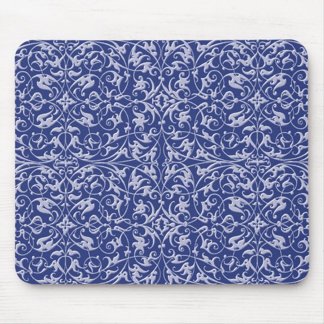 Mousepad Teste padrão decorativo (Frente)