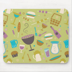 Mousepad Teste padrão do assado