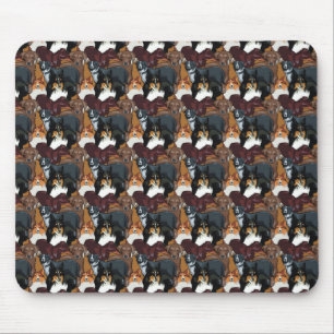 Mousepad Teste padrão do cão