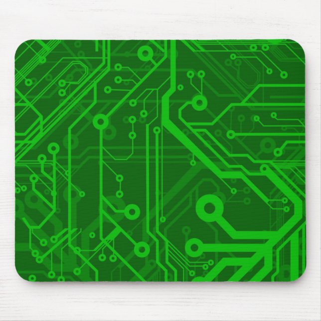 Mousepad Teste padrão do conselho de circuito impresso do (Frente)