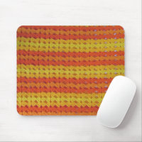 Teste padrão do Crochet - escudos alaranjados