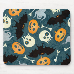 Mousepad Teste padrão do Dia das Bruxas