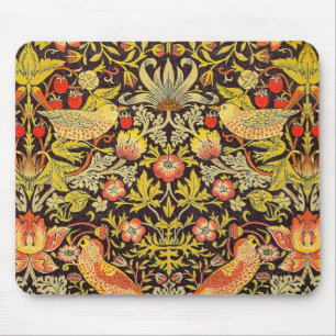 Mousepad Teste padrão do ladrão da morango de William