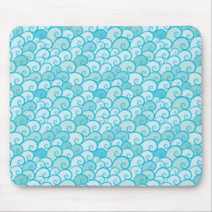 Mousepad Teste padrão do mar