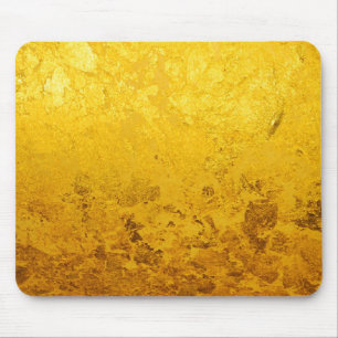 Mousepad Teste padrão do OURO/folha de ouro PUROS