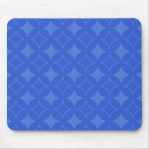 Mousepad Teste padrão do shippo dos azuis marinhos