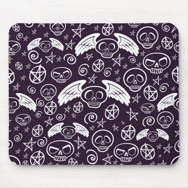 Mousepad Teste padrão do "Voodoo" (Frente)