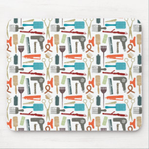 Mousepad Teste padrão dos cuidados capilares