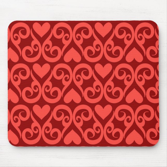 Mousepad Teste padrão dos namorados (Frente)