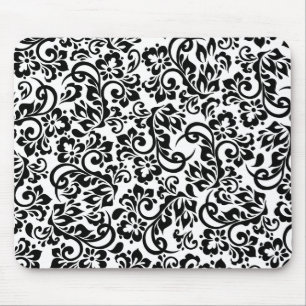 Mousepad teste padrão floral