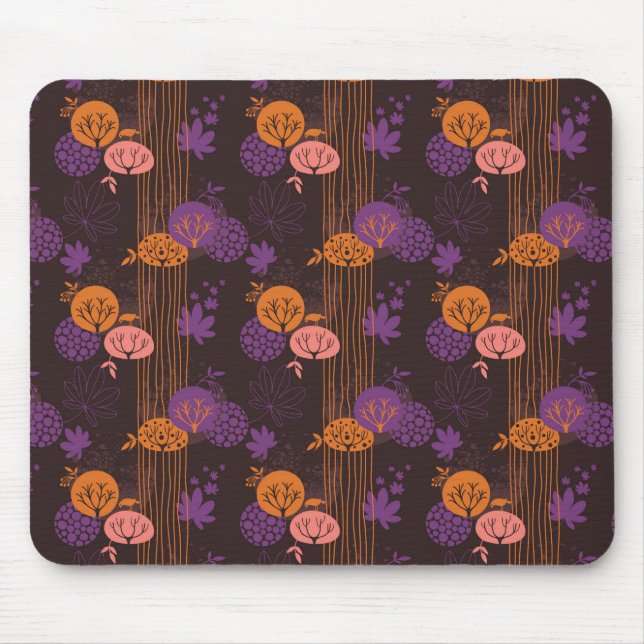 Mousepad Teste padrão floral 2 (Frente)