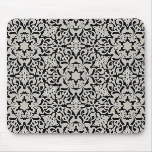 Mousepad Teste padrão floral árabe