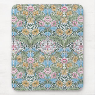 Mousepad Teste padrão floral de chintz de William Morris