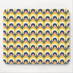 Mousepad Teste padrão geométrico do círculo