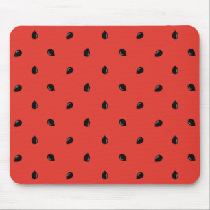 Mousepad Teste padrão minimalista da semente da melancia