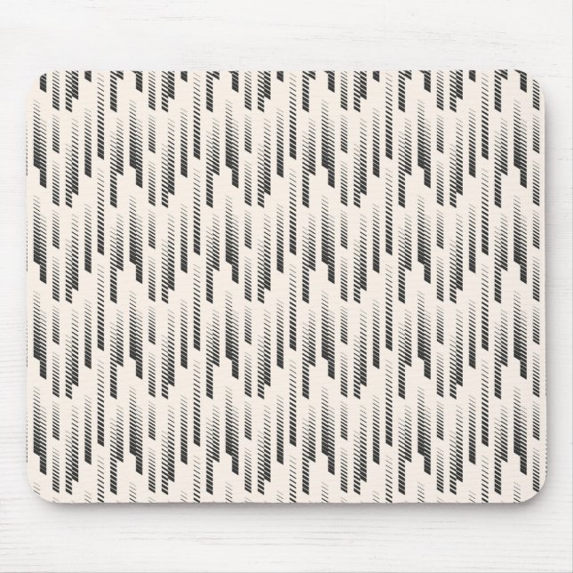 Mousepad Teste padrão moderno da chuva (Frente)