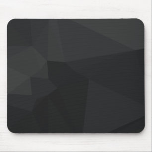 Mousepad Teste padrão poligonal escuro
