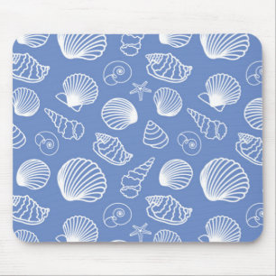 Mousepad Teste padrão Sassy do Seashell
