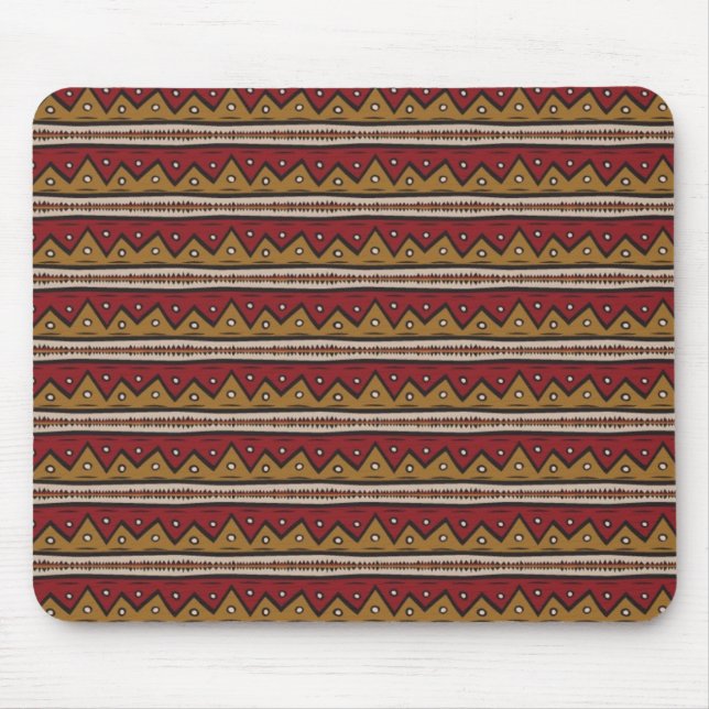 Mousepad Teste padrão tribal (Frente)